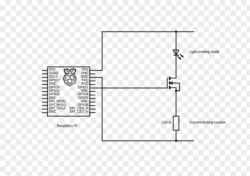 Raspberry Pi Circuit Diagram Wiring Schematic Electrical Network PNG