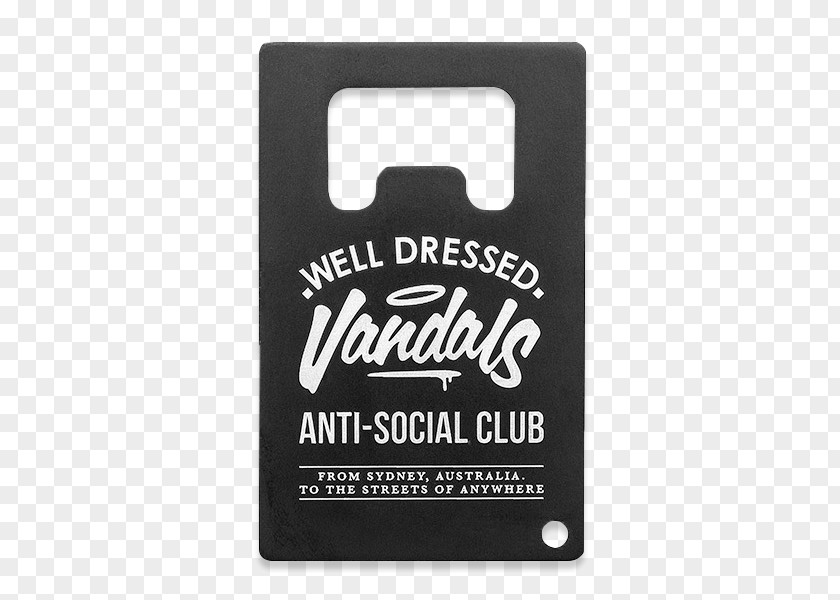 Bottle Opener Anti Social Club Logo Openers Brand Baseball Cap PNG