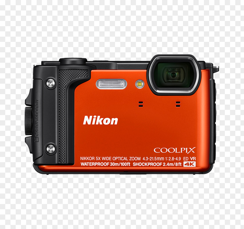 Camera 4k Point-and-shoot Nikon Photography Zoom Lens PNG