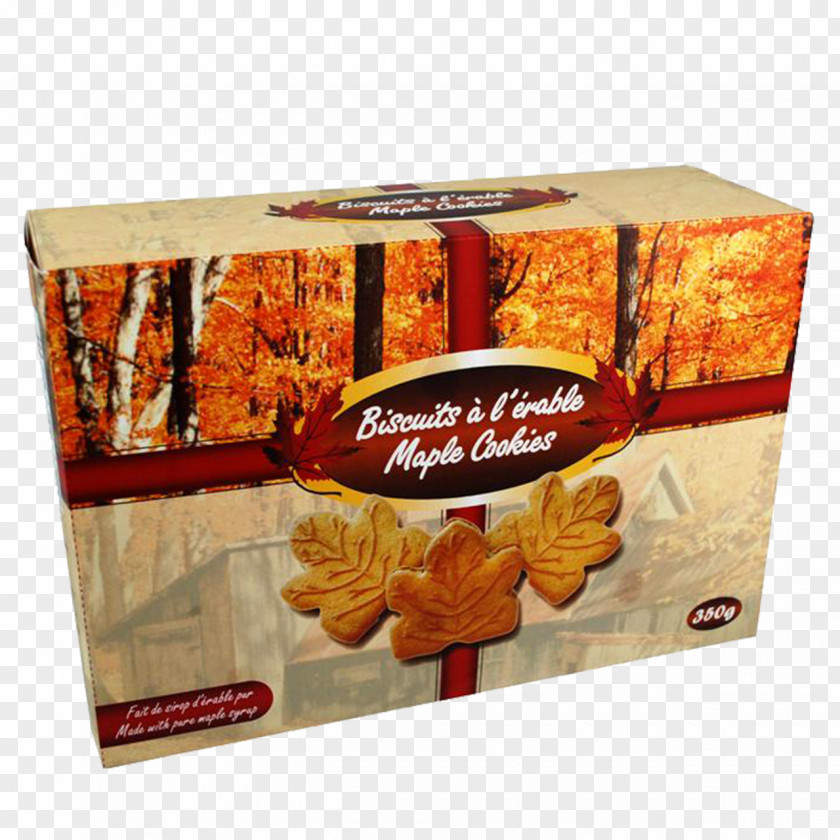 Canada Canadian Cuisine Maple Leaf Cream Cookies Syrup Butter PNG
