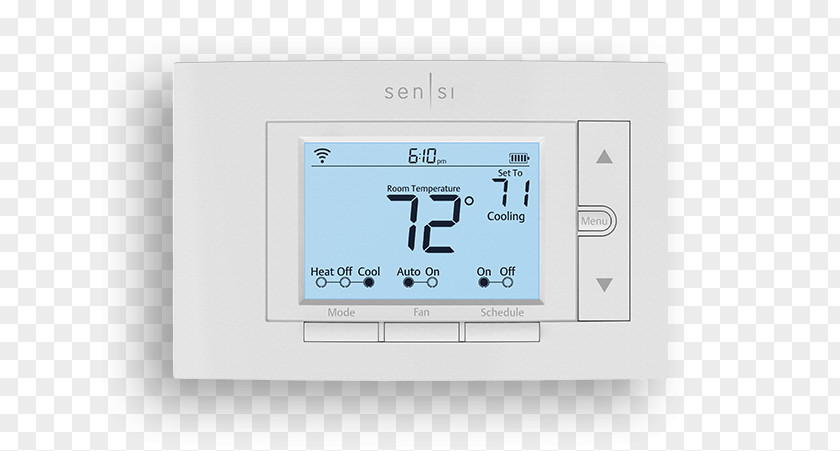 Emerson Sensi ST55 Programmable Thermostat Smart PNG