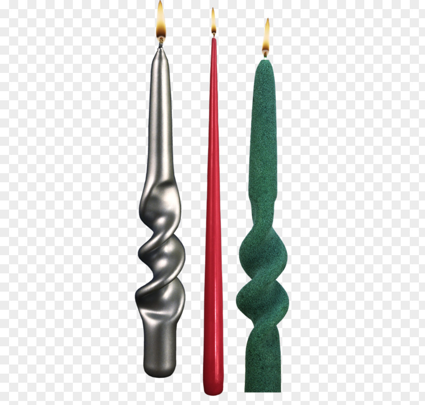 Holiday Candle Clip Art PNG