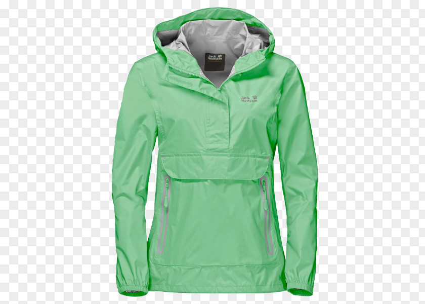 Spring Green Raincoat Jacket Jack Wolfskin Clothing Zipper PNG