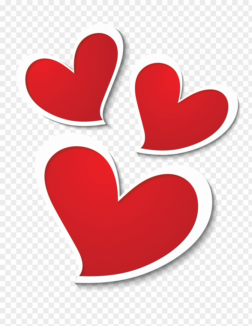 Three Hearts Decor Clipart Picture Heart Symbol Clip Art PNG
