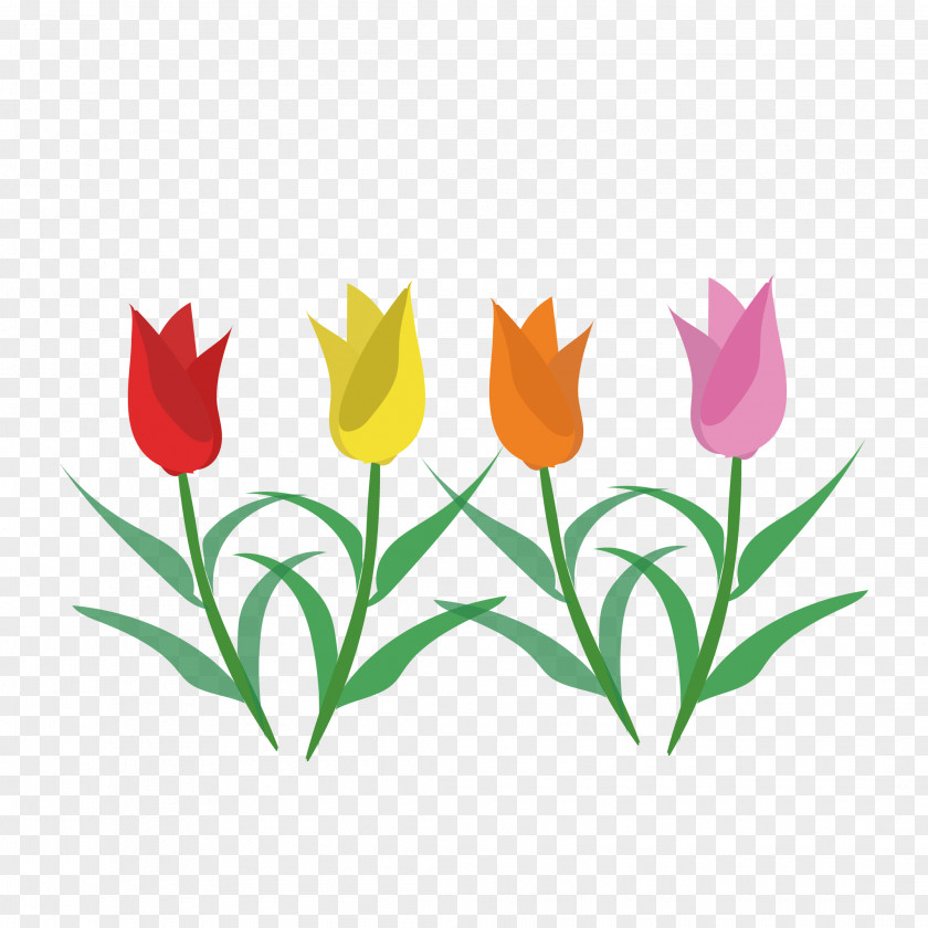 Tulip Clip Art Plant Stem PNG