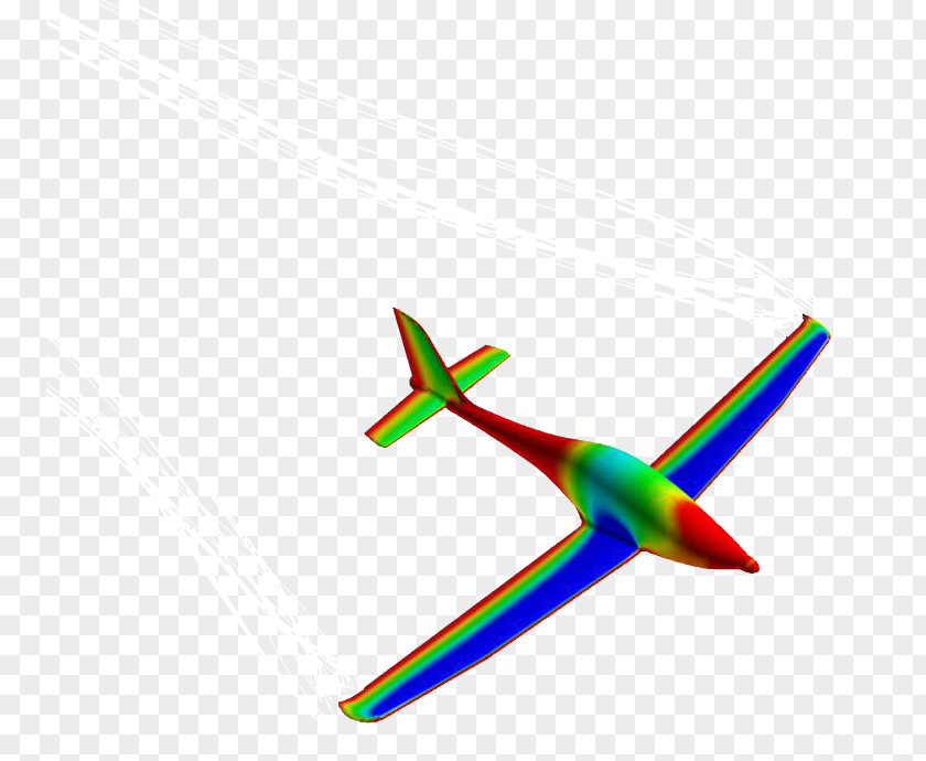 Aircraft Glider Model Wing PNG