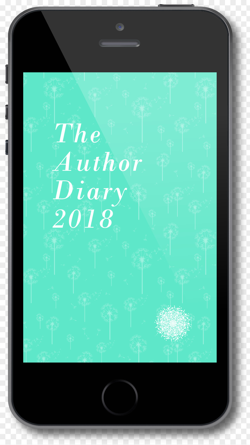 Book The Author Diary 2018 Feature Phone Mobile Phones PNG