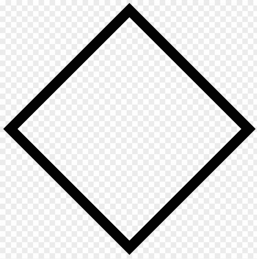 Diamond Shape Geometric Rhombus Square Triangle PNG