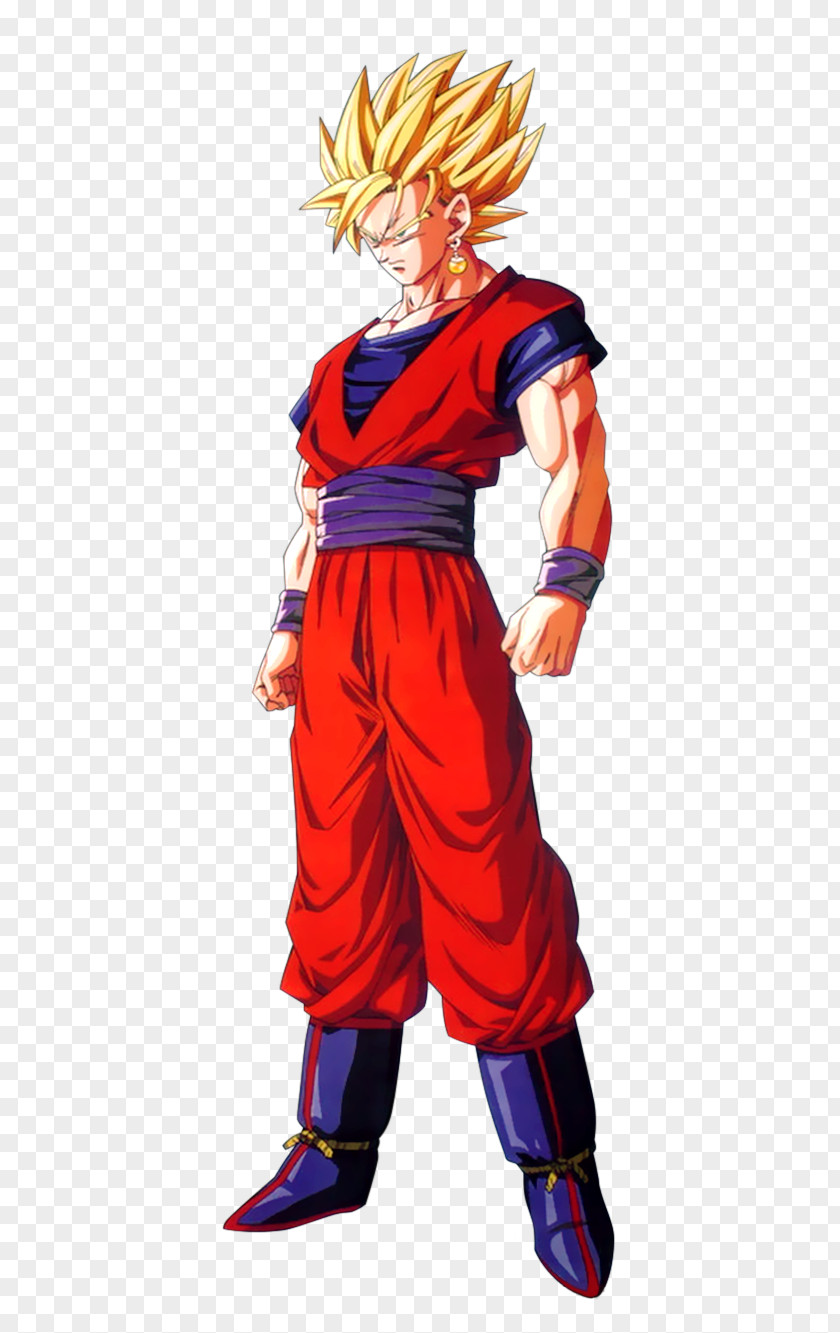 Goku Gohan Vegeta Majin Buu Super Saiya PNG