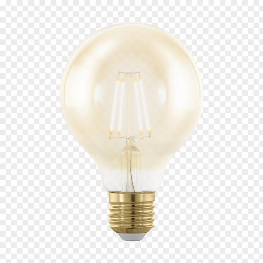 Light Incandescent Bulb LED Lamp Edison Screw Lighting PNG