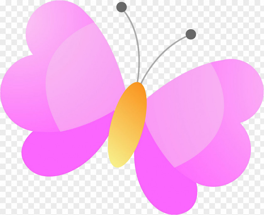 Pink Butterfly Clip Art PNG