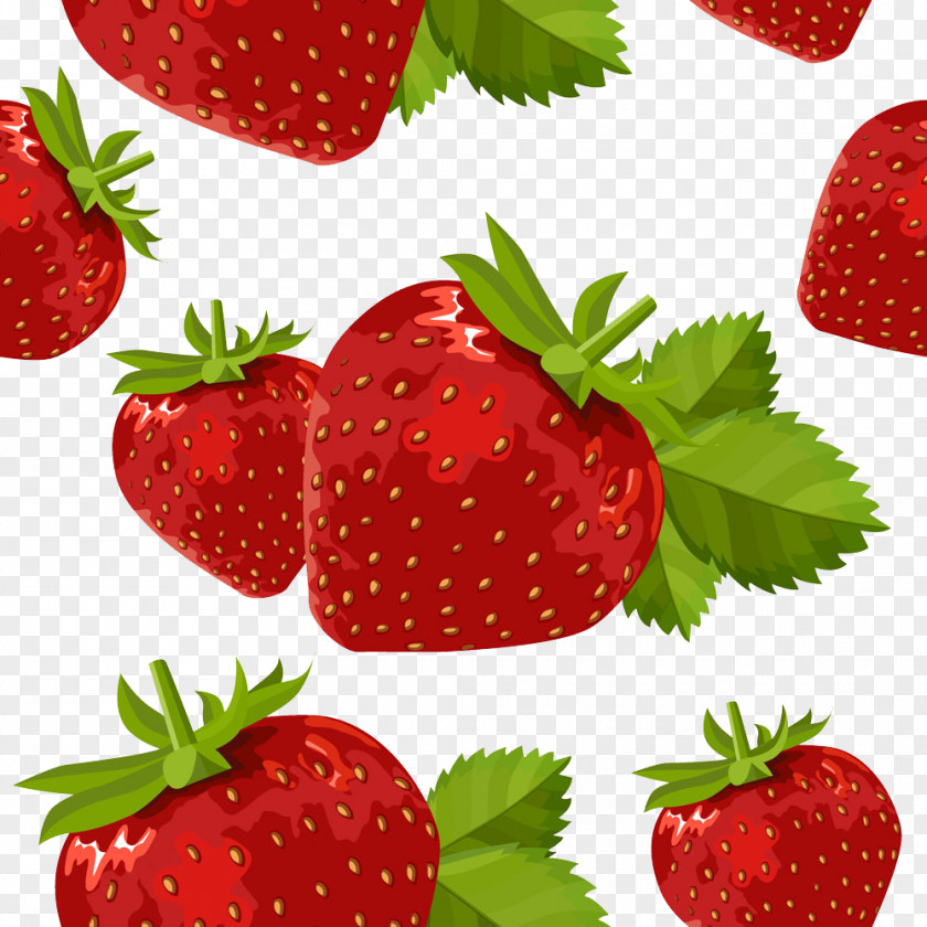 Strawberry Painted Royalty-free Stock Illustration PNG