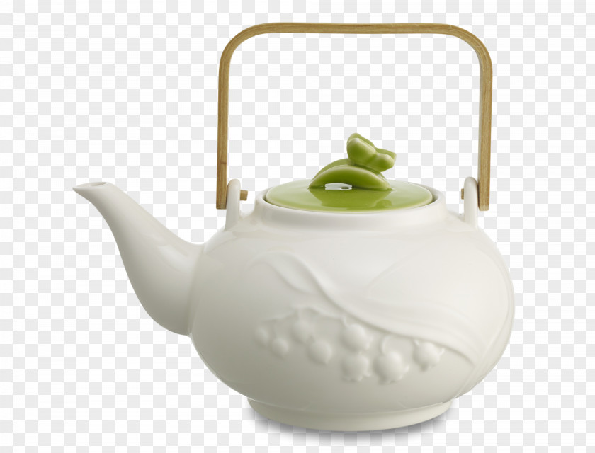 Yellow Tea Kettle Teapot Ceramic Tennessee PNG