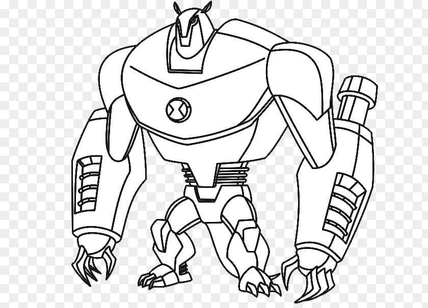 Child Ben 10: Omniverse Coloring Book PNG