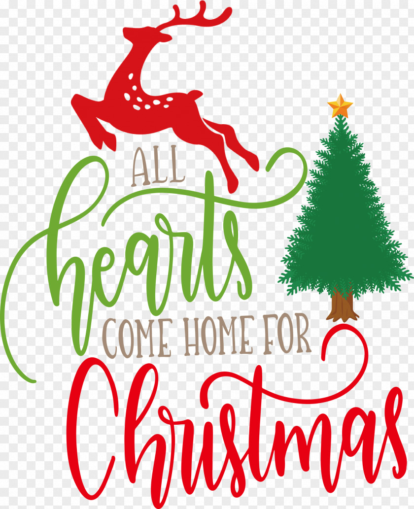 Christmas Hearts Xmas PNG