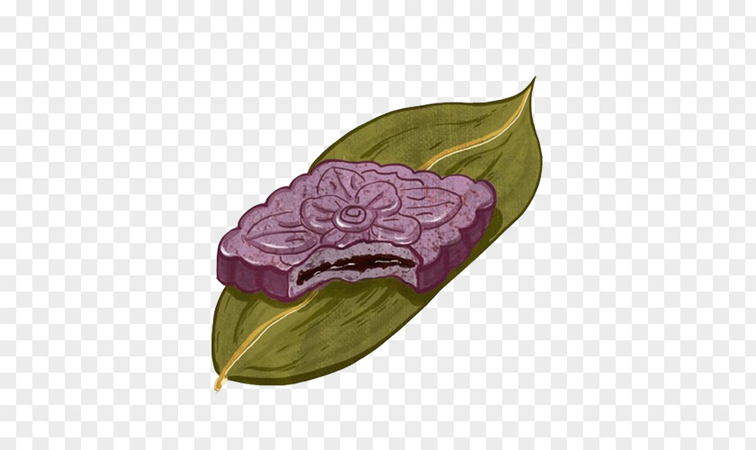 Purple Rice Cakes Hand Painting Material Picture Chinese Cuisine Cake Food Illustration PNG