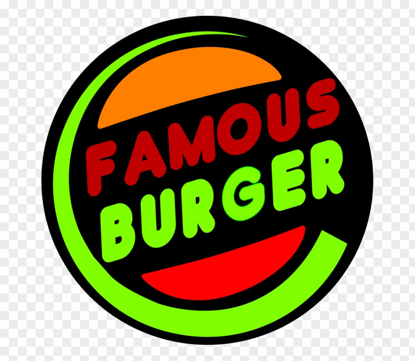 Burger Logo Famous Hamburger Brand Smiley PNG