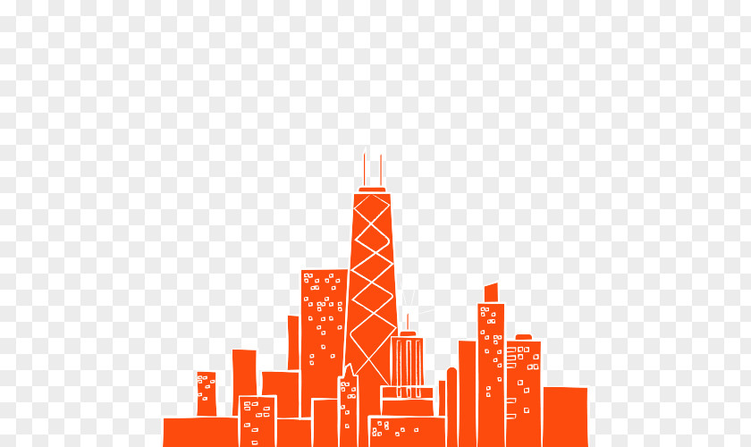 Cloud Gate Chicago Skyline Desktop Wallpaper PNG