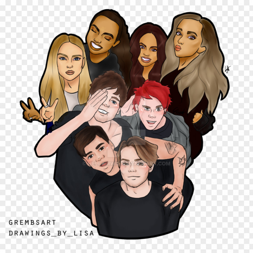 Eleanor Y Park Little Mix Cartoon Jesy Nelson Perrie Edwards Drawing PNG