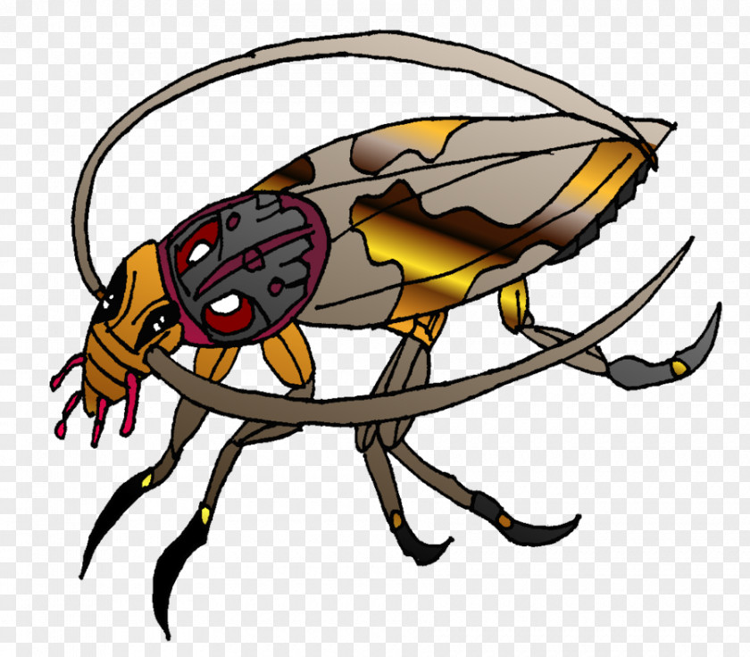 Insect True Bugs Pollinator Cartoon Clip Art PNG