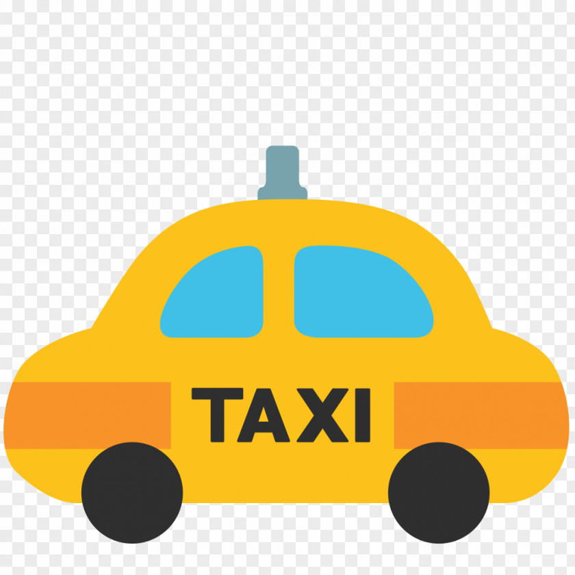Taxi Emoji Uber SMS Text Messaging PNG