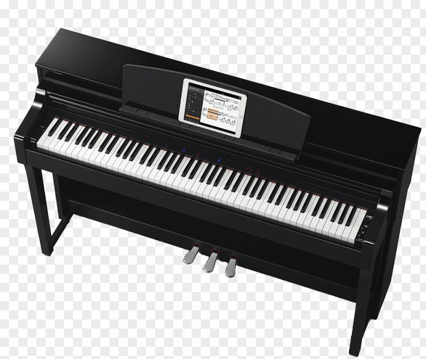 Yamaha Piano Digital Electric Clavinova Player Corporation PNG