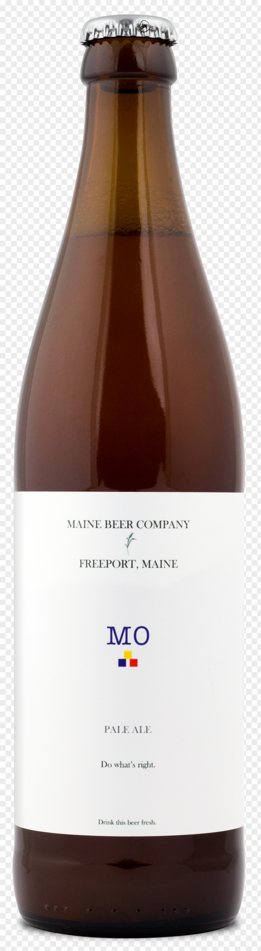 Beer Maine Company Pale Ale Bottle PNG