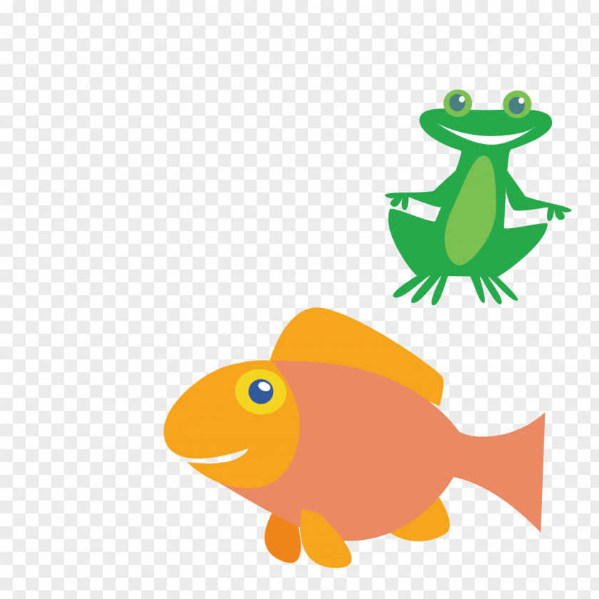 Fish And Frogs Edible Frog PNG