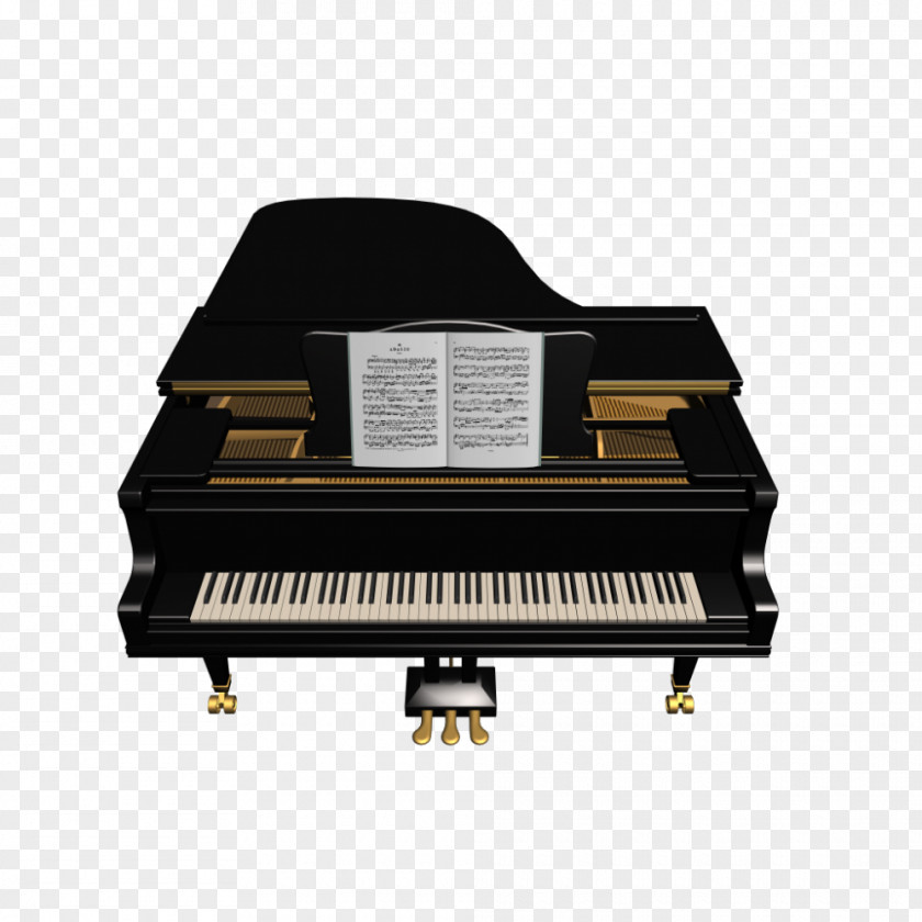 Piano Digital Electronic Musical Instruments Keyboard PNG