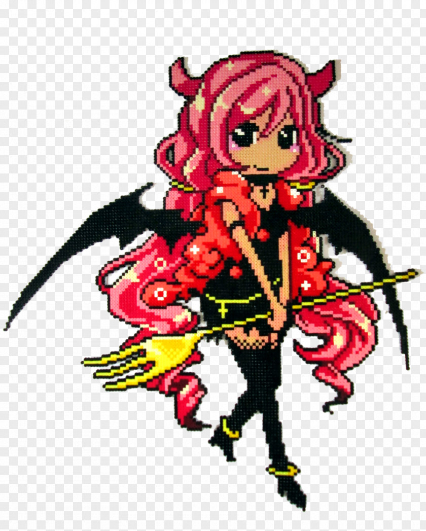 Sakura Patterns Art Bead Devil Demon PNG