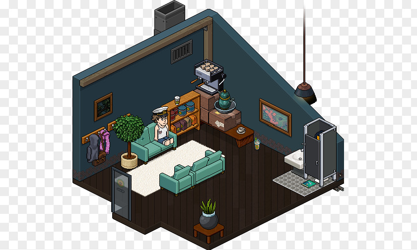 Stage Build Habbo Sulake Room Hotel Cafe PNG