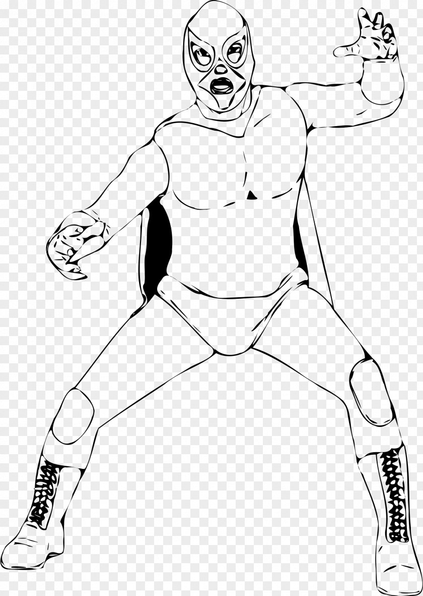 Wrestler Wrestling Mask Professional Clip Art PNG