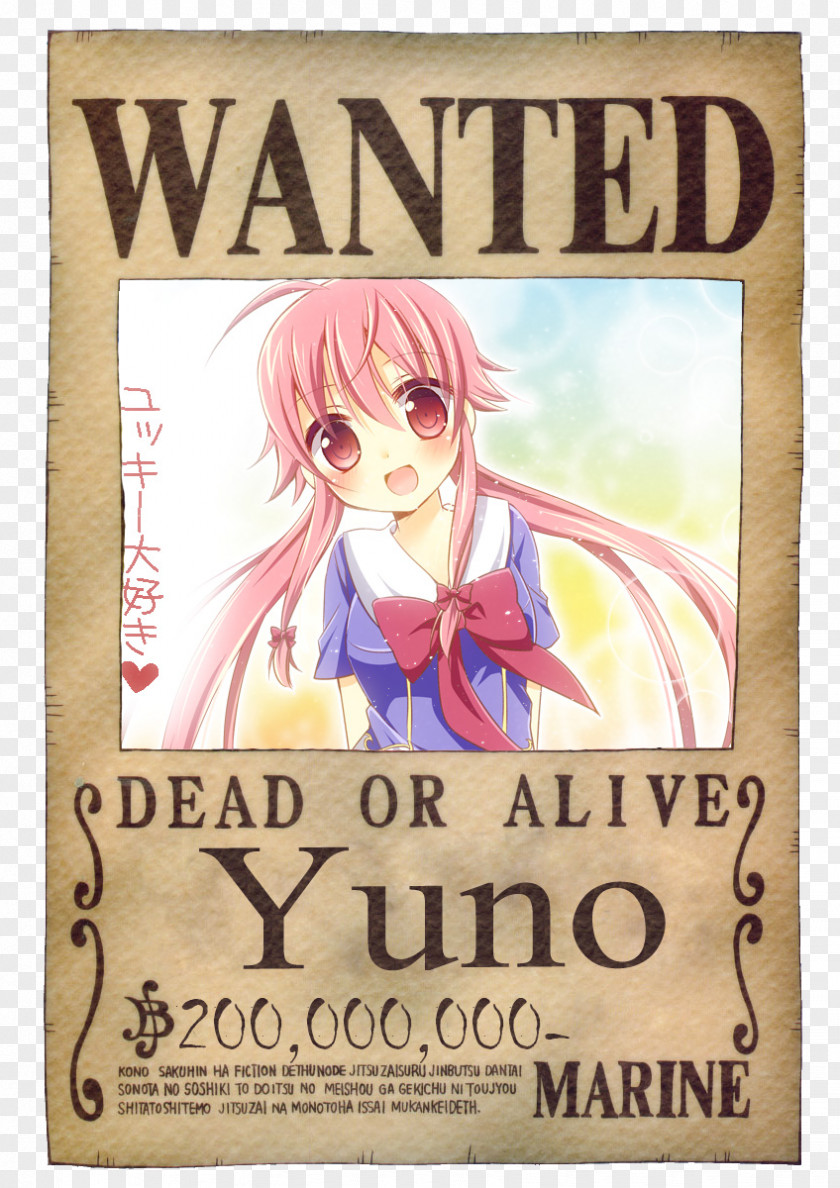 Yuno Monkey D. Luffy Wanted Poster Roronoa Zoro One Piece PNG