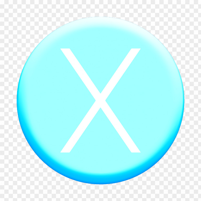 Electric Blue Azure Mac Os X Icon PNG