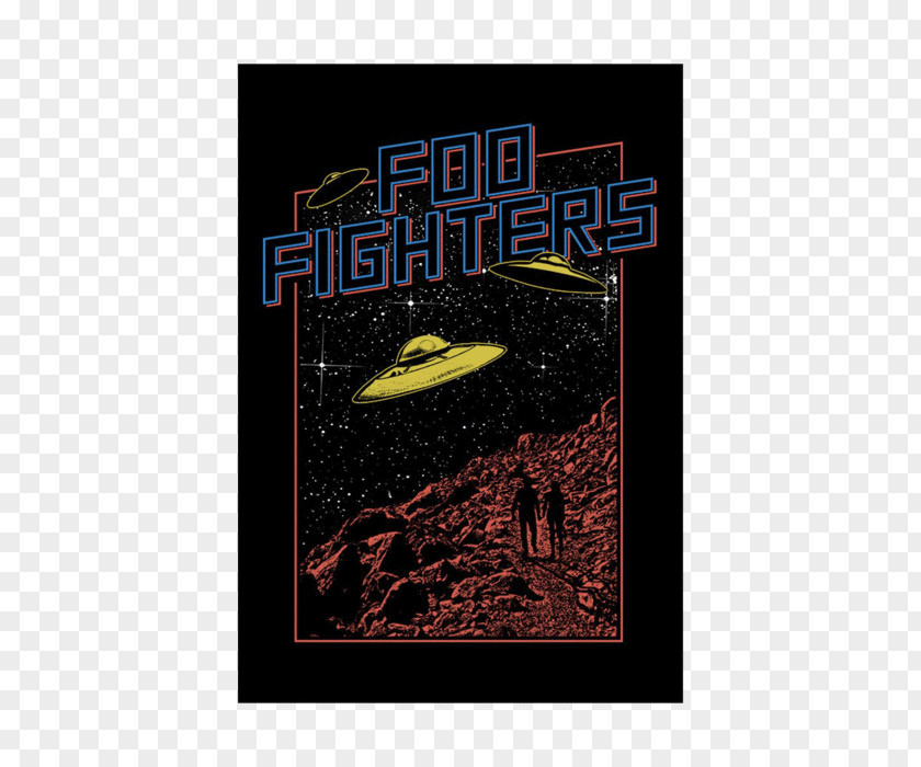 Foo Fighters Logo Unidentified Flying Object AllPosters.com PNG