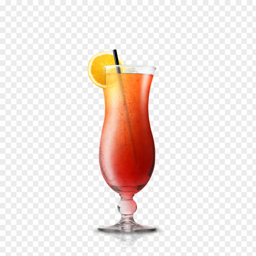 Ice Tea Hurricane Cocktail Garnish Rum Juice PNG