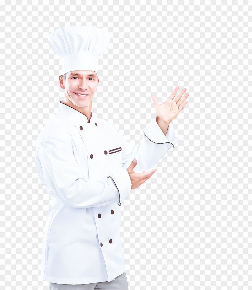 Thumb Hand Chef's Uniform Cook Chef Chief PNG