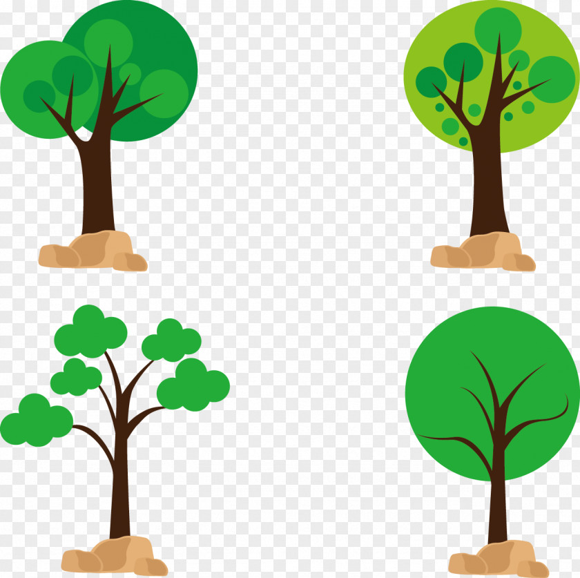 Vector Trees Tree Download Euclidean PNG