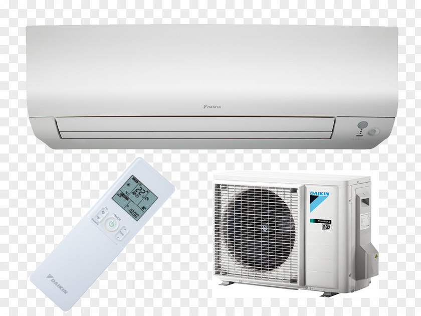 Climatizzatore Daikin Air Conditioner Heat Pump Power Inverters PNG