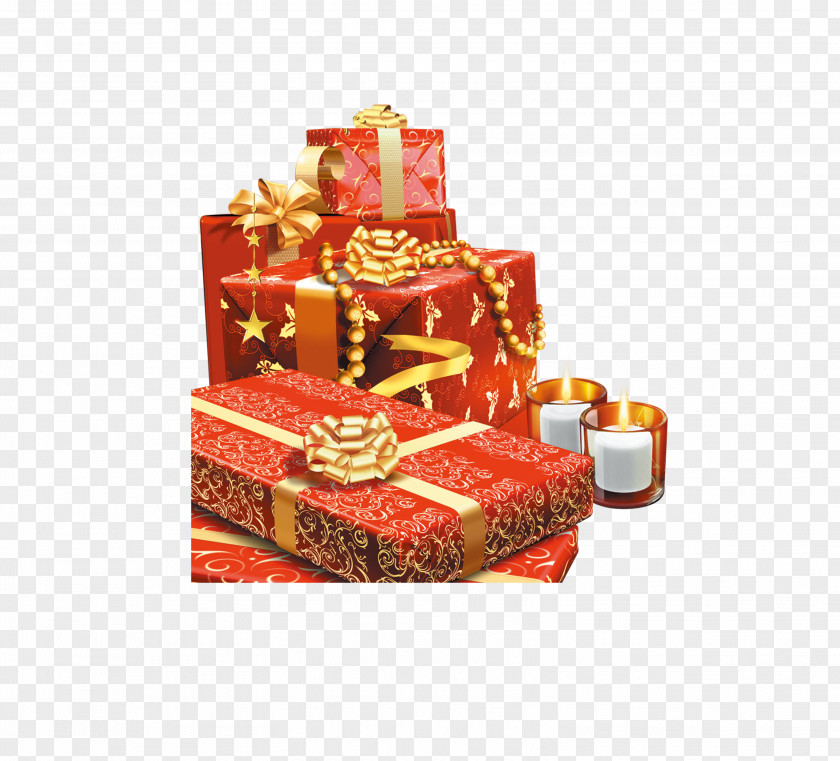 Gift Box Santa Claus Christmas And Holiday Season PNG