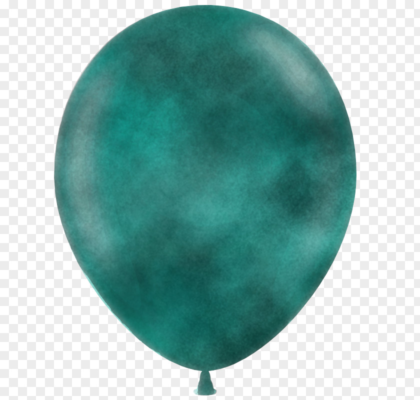 Green Aqua Turquoise Teal Balloon PNG