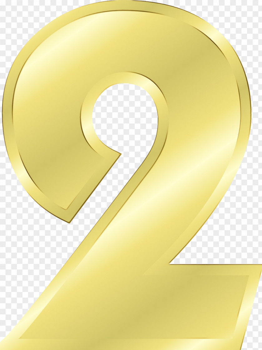 Logo Metal Yellow Font Number Symbol Material Property PNG
