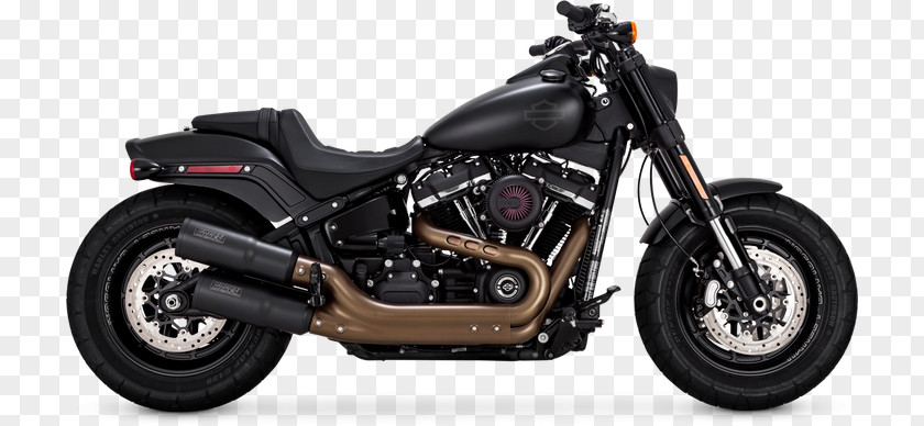 Motorcycle Harley-Davidson Fat Boy Softail Exhaust System PNG