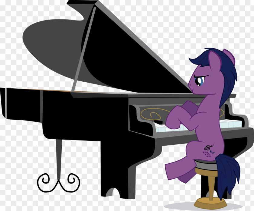 Piano Pony Unicorn Horse Rarity PNG