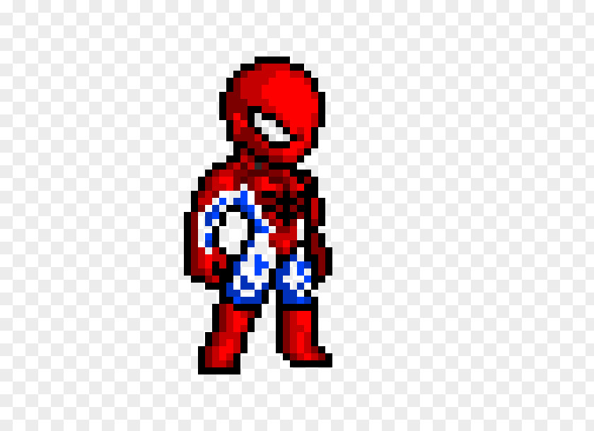 Pixel Art Spider-Man Luke Skywalker Leia Organa PNG