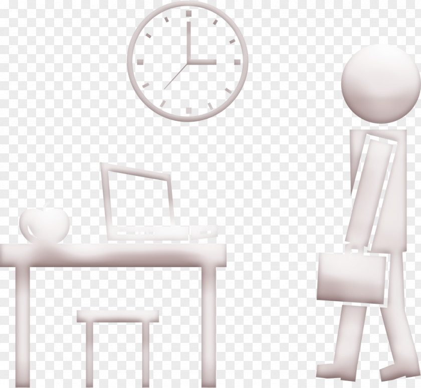 Professor Walking Arriving To His Desk On Time For The Class Icon Education Desktop PNG