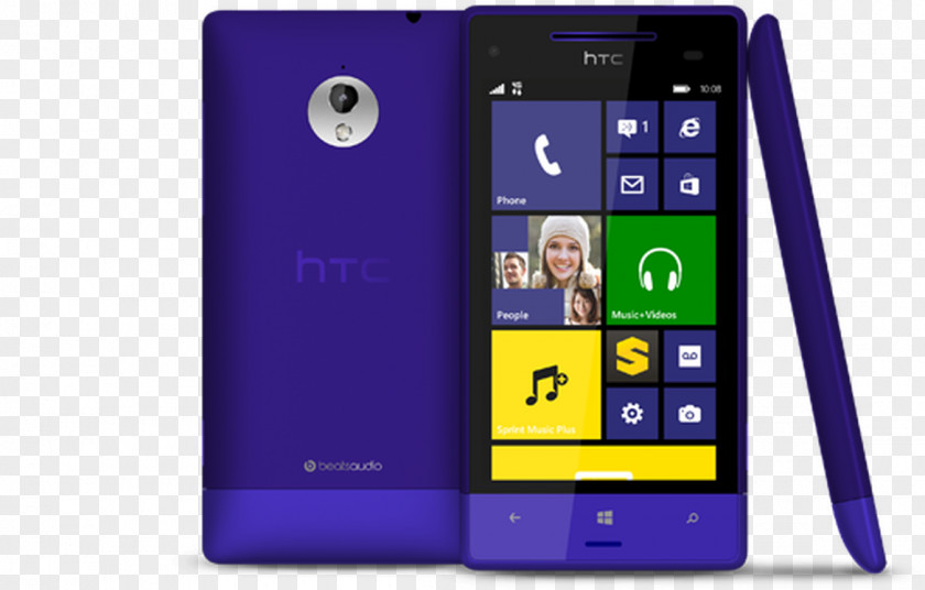 Smartphone HTC Windows Phone 8X 8S PNG