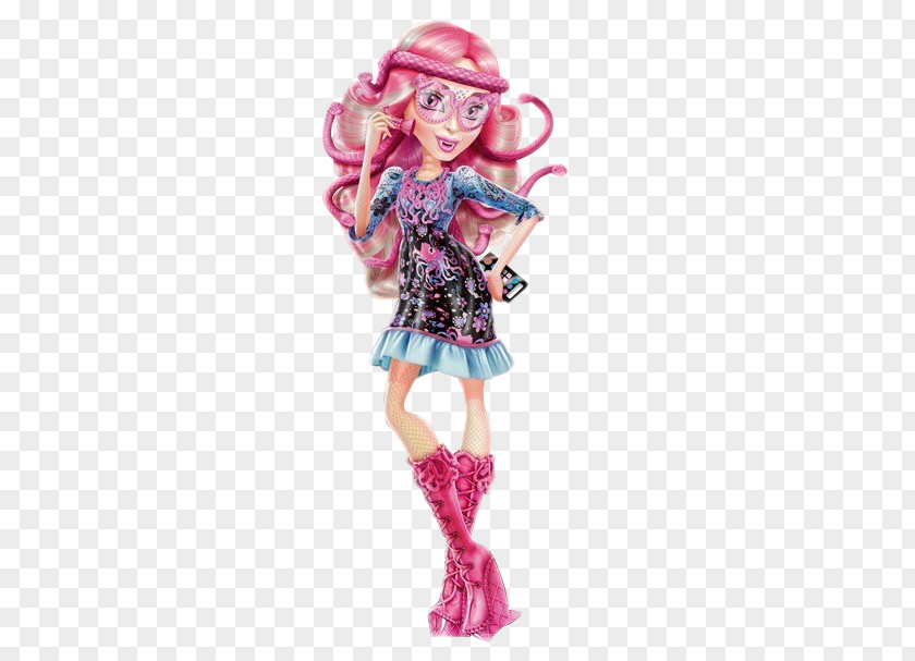 Doll Monster High Frights, Camera, Action! Elissabat Friday The 13th Catty Noir PNG