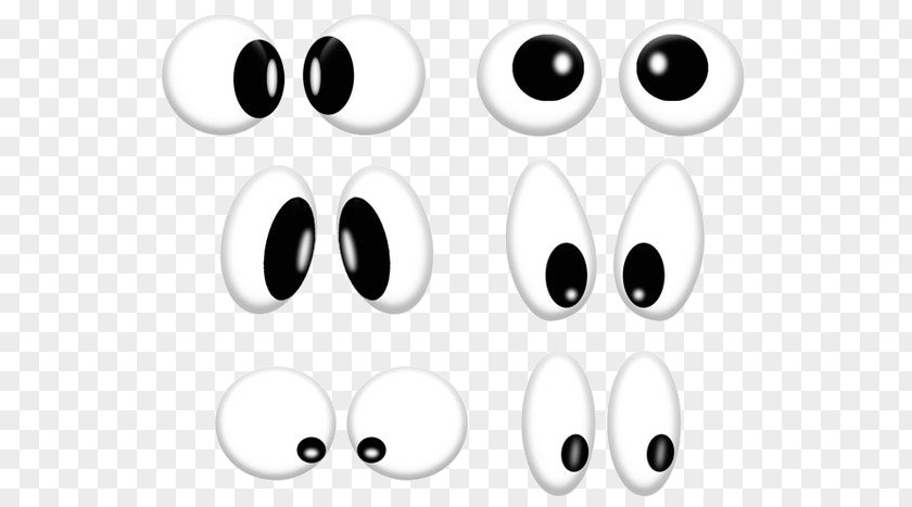 Eye Tattoo Light Googly Eyes Face Template PNG