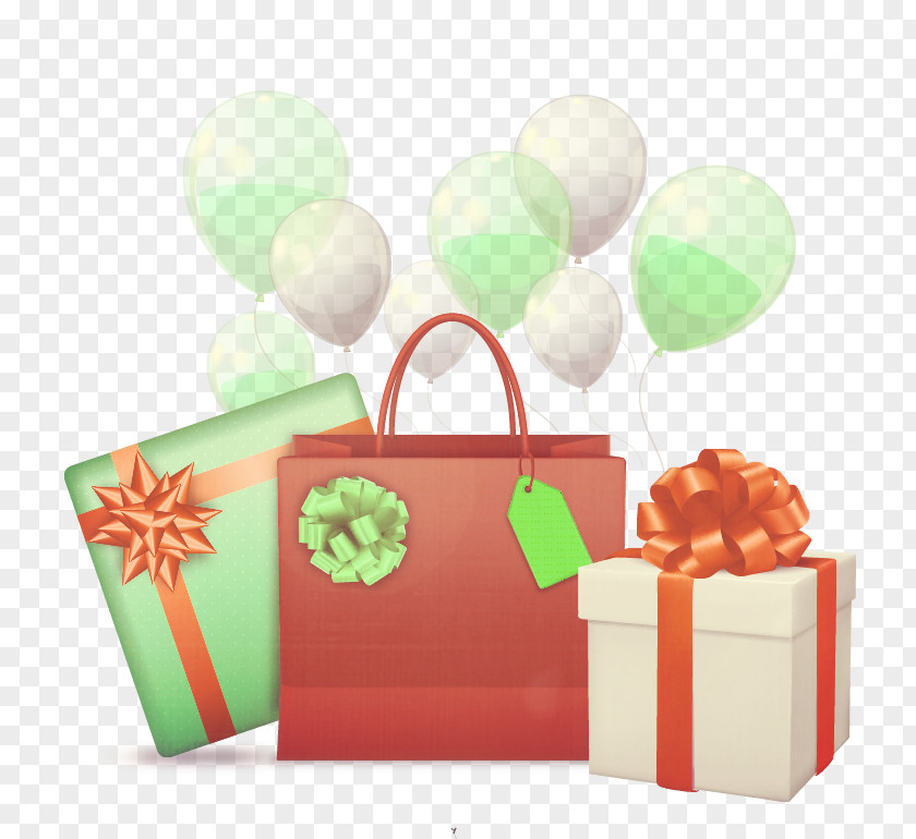 Gift Shopping Bank Card Balloon Wedding Bag PNG